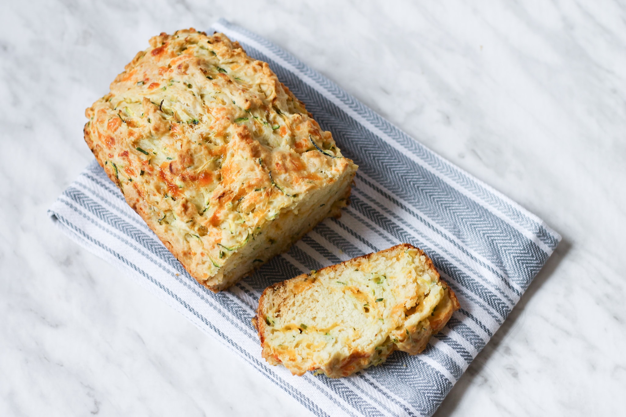 Cheddar Zucchini Quick Bread The Olive Blogger