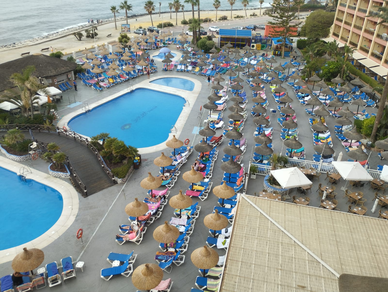 Benidorm sunbed turnoff Peak summer means peak lounger madness on