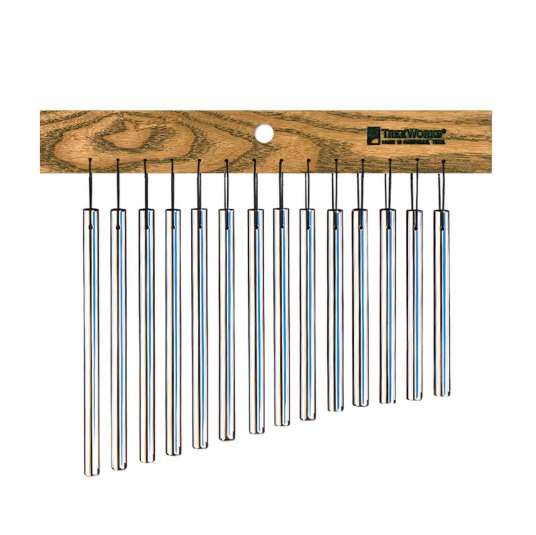 TreeWorks Chimes TRE417 Bar Chime, SingleRow Wind Chimes The Om Shoppe