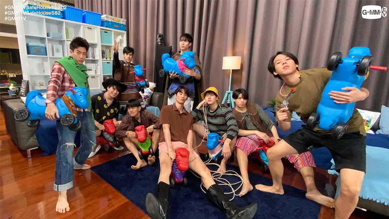 “GMMTV” ส่งรายการ “SAFE HOUSE บ้านลับ จับ LIVE” ซีซั่น 2 ครองใจผู้ชม ขึ้นอันดับ 1 บนโซเชียล