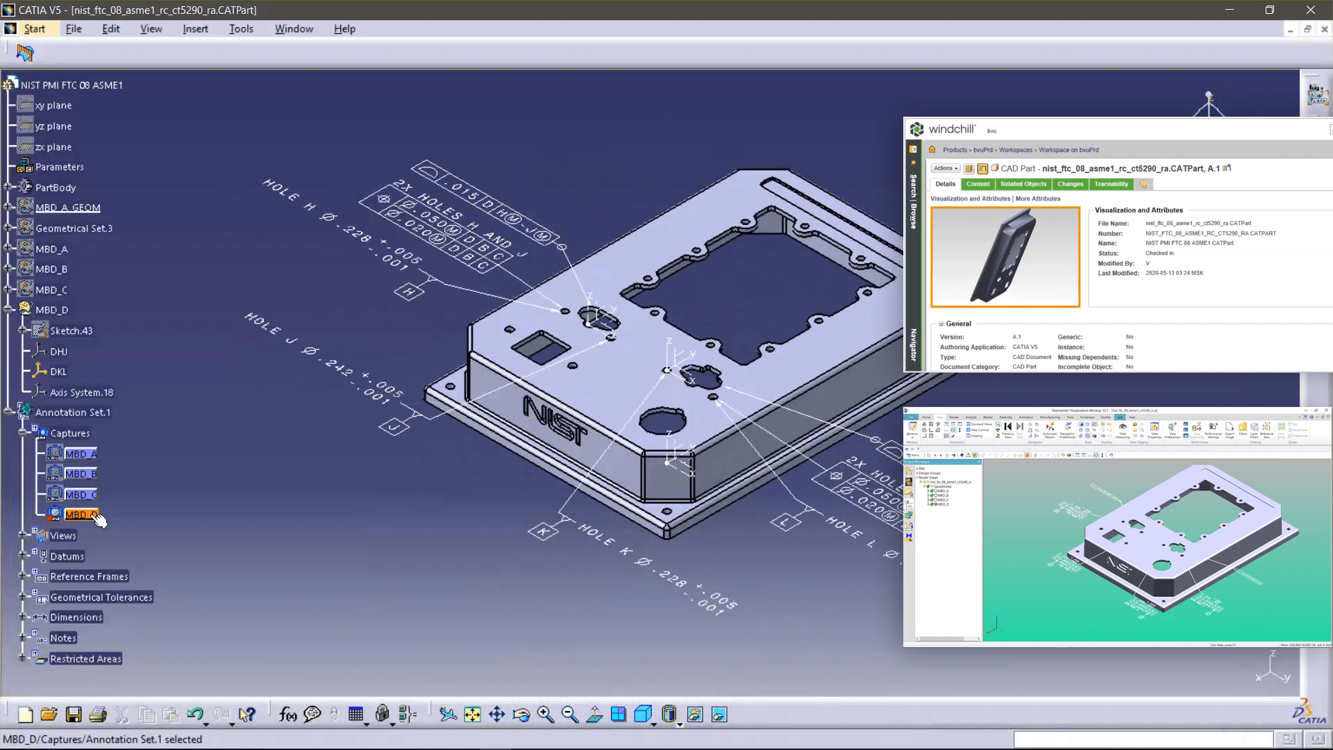 Creating JT data from your existing CATIA V5 to Creo View Adapter