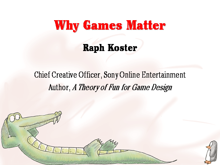 A THEORY OF FUN FOR GAME DESIGN RAPH KOSTER PDF