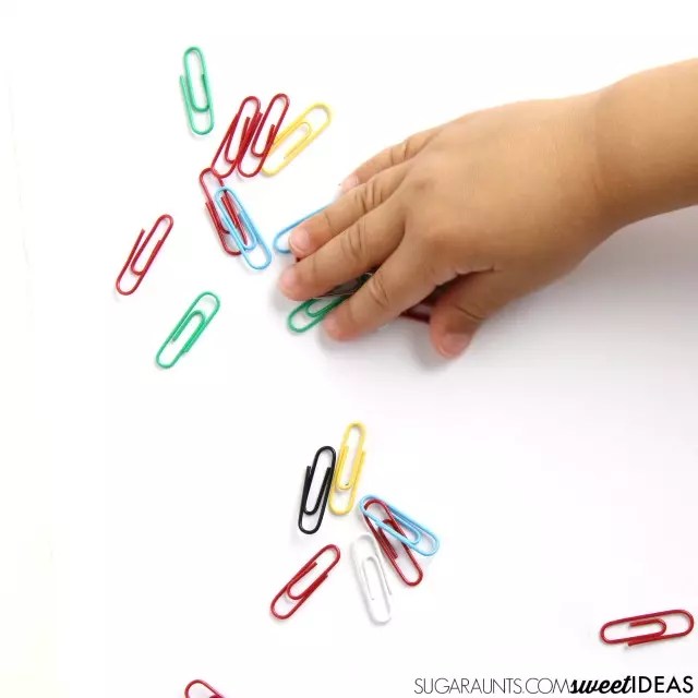 Fine Motor Paper Clip Math The OT Toolbox