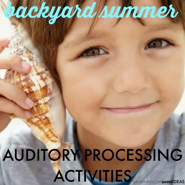 Auditory Sensory Activities the Backyard LaptrinhX / News