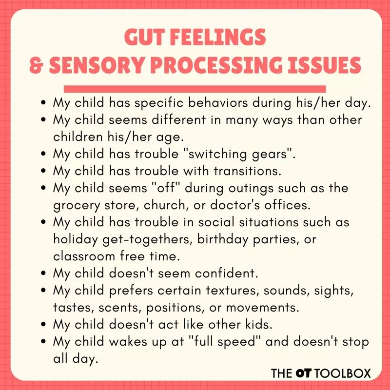Sensory Red Flags and Toddler Behavior Red Flags The OT Toolbox