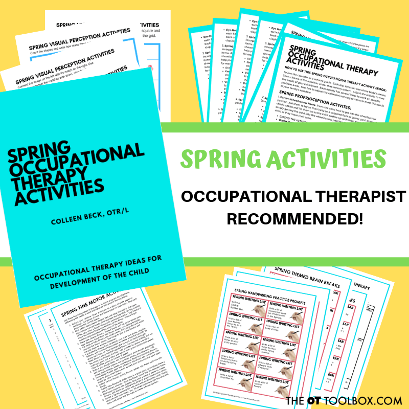 Spring Occupational Therapy Activities The OT Toolbox