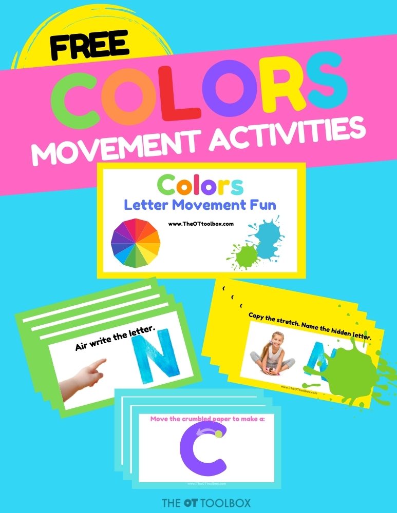Occupational Therapy Color Exercises The OT Toolbox