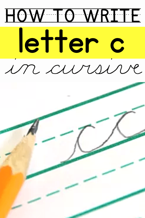 How to Write C in Cursive The OT Toolbox