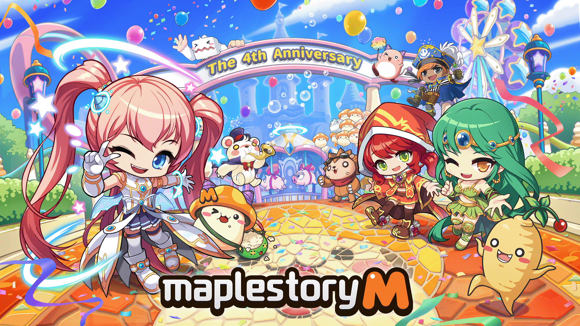 Maplestory M Launches Second Half of 4th Anniversary Update