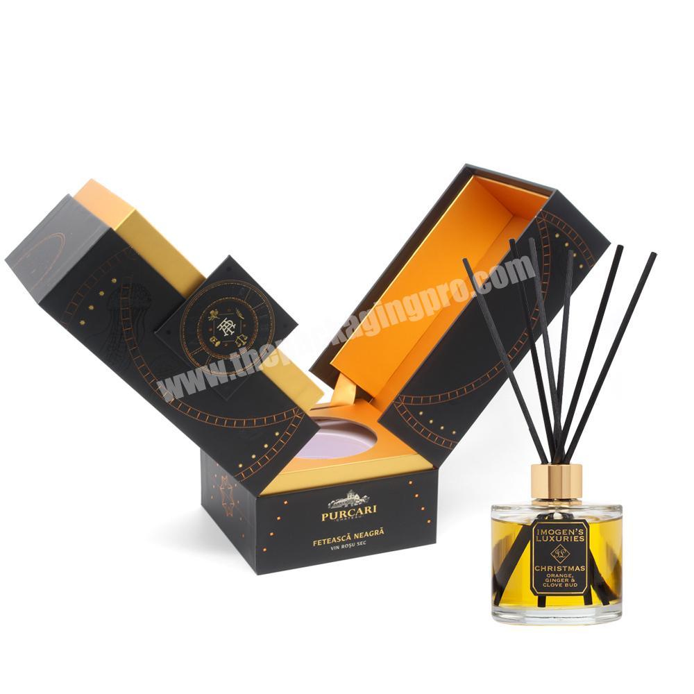 Custom Luxury Empty Reed Diffuser Box Packaging Reed Diffuser Bottle