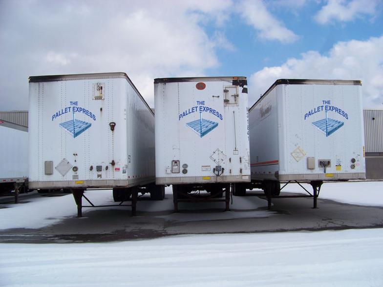 The Pallet Express Storage Trailers