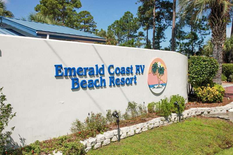 Emerald Coast RV Resort Panama City Beach RV Parks on The Map