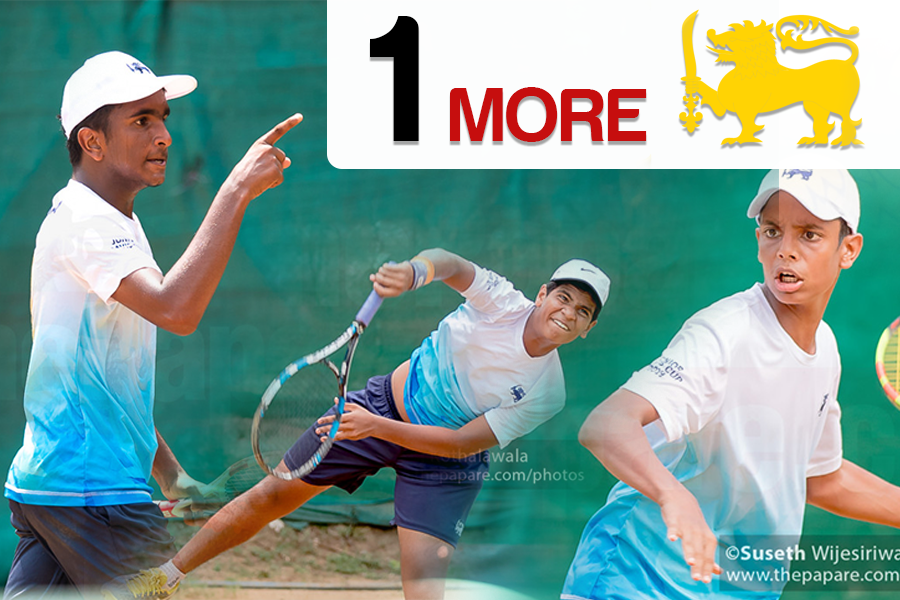 A save in the Doubles keeps Sri Lanka’s hopes alive