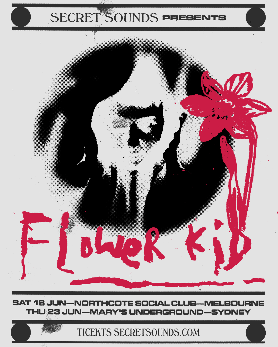 Flowerkid playing Melbourne + Sydney June 2022! The Partae