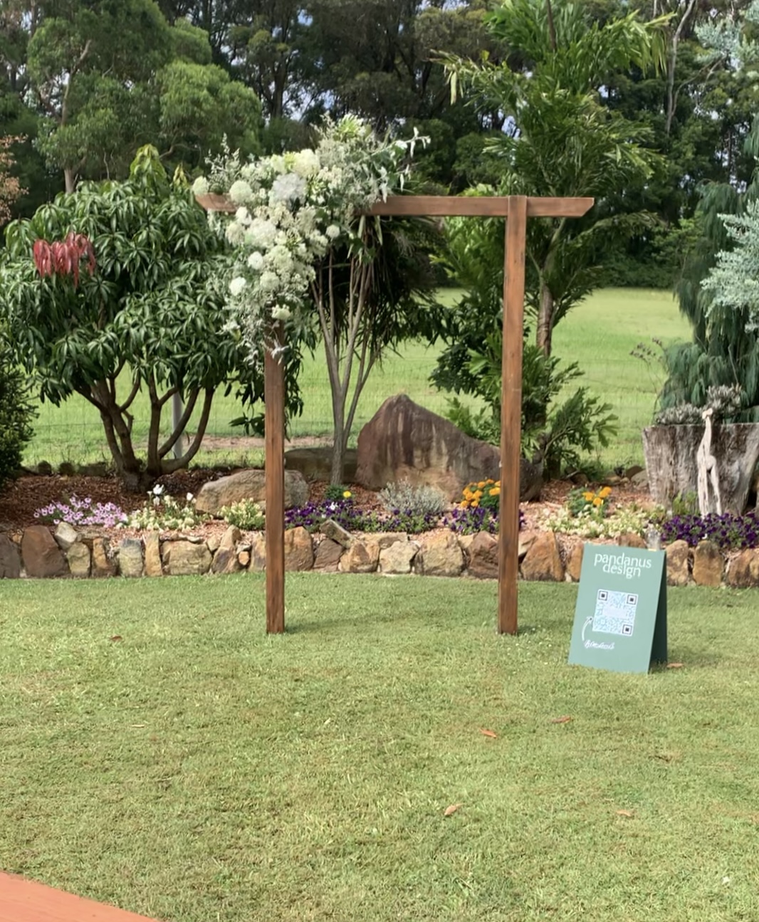 Bridal Arbours & Rustic Wedding Arch Hire Central Coast