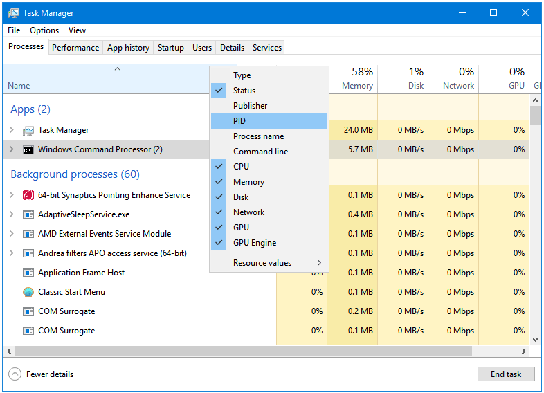 Monitor Network Traffic Using Netstat in Windows 10 PCInsider