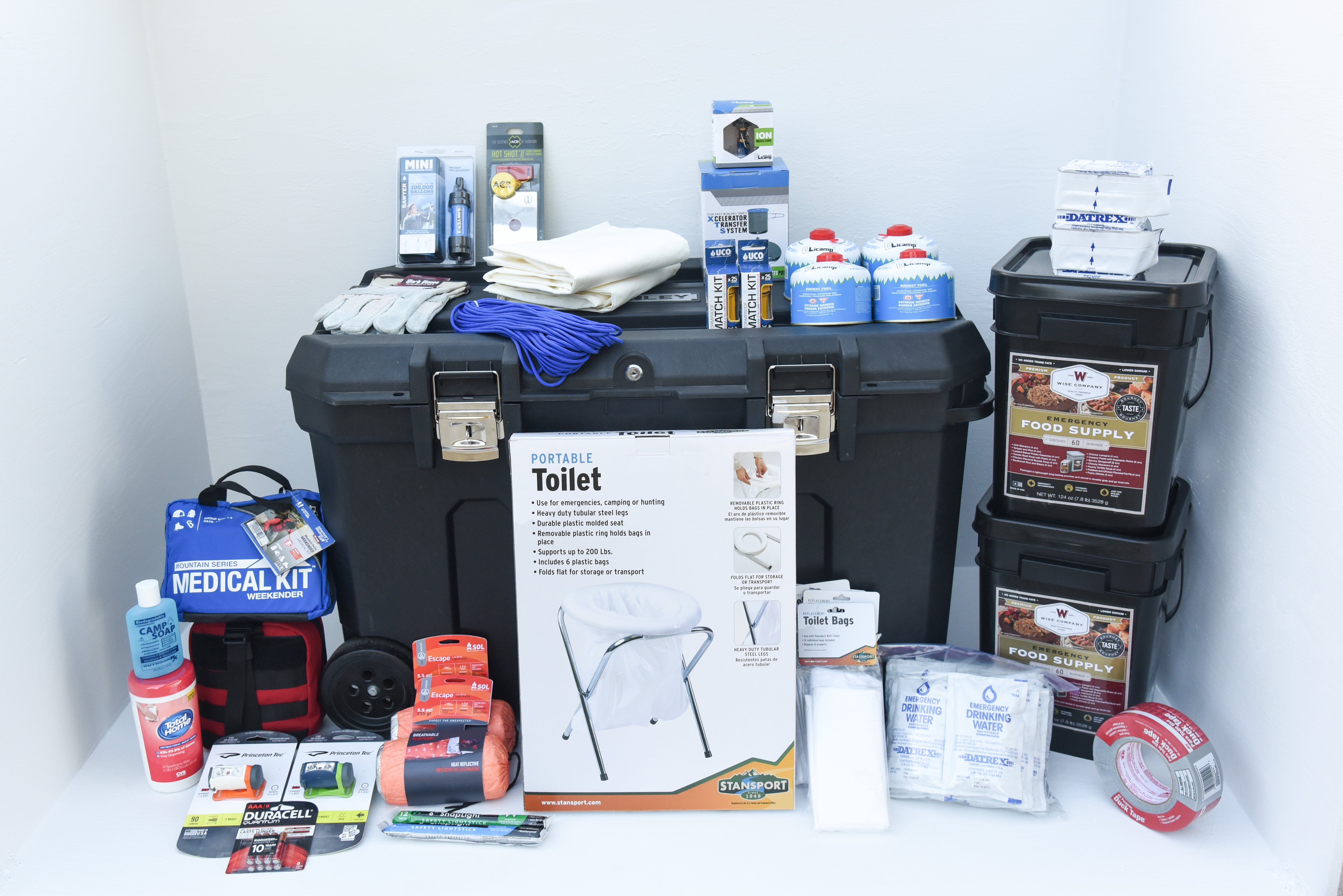 Basic Family Home Emergency Kit 2 Persons The Perfect Prepper