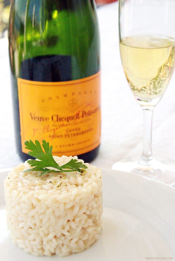 Classic Champagne Risotto The Petite Cook