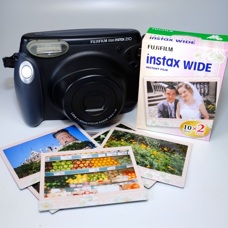Fujifilm's Latest Special Edition of Instax Wide Film Has a Floral Lace