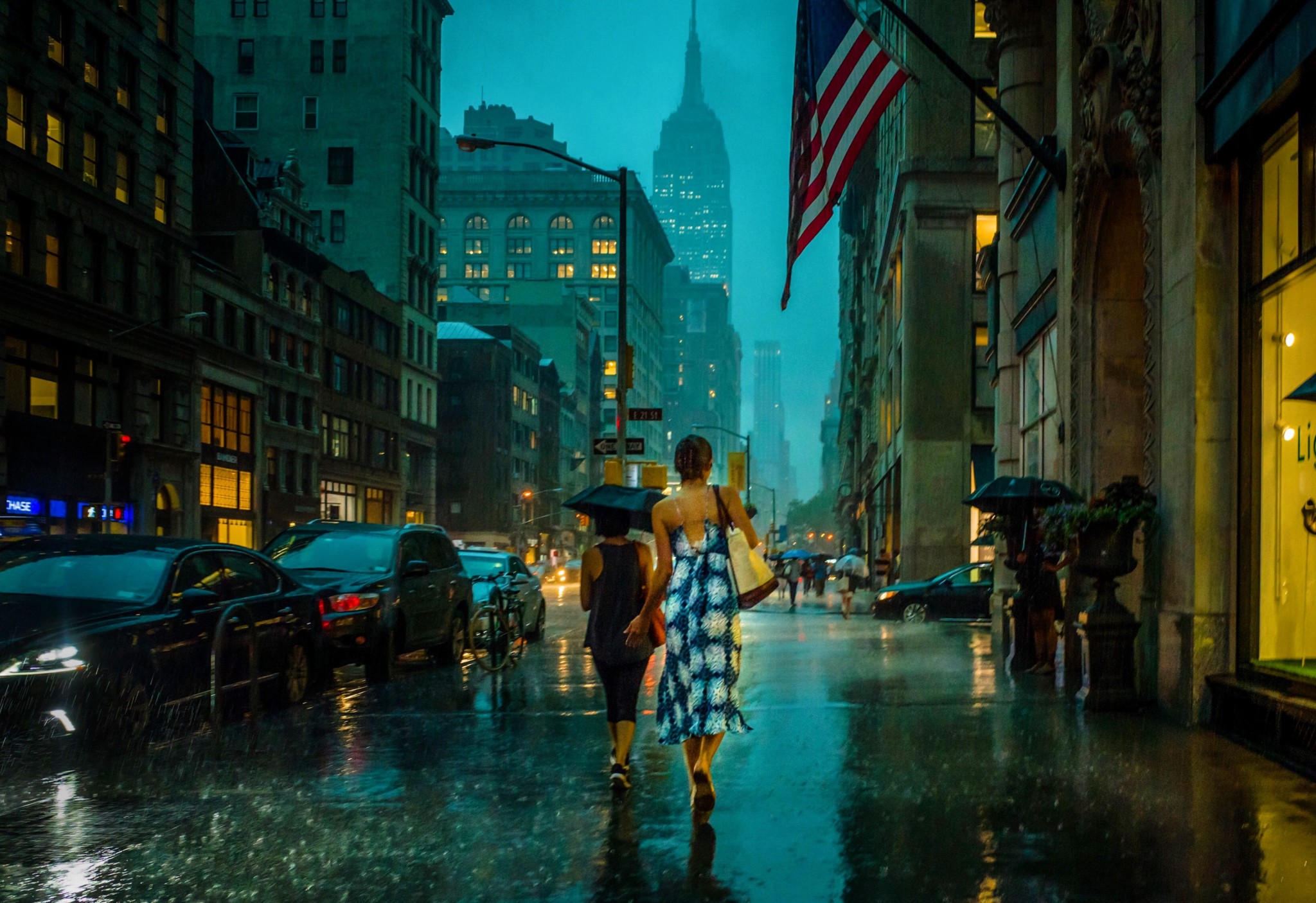 Michele Palazzo Photos of Rainy NYC Evoke Painterly Beauty