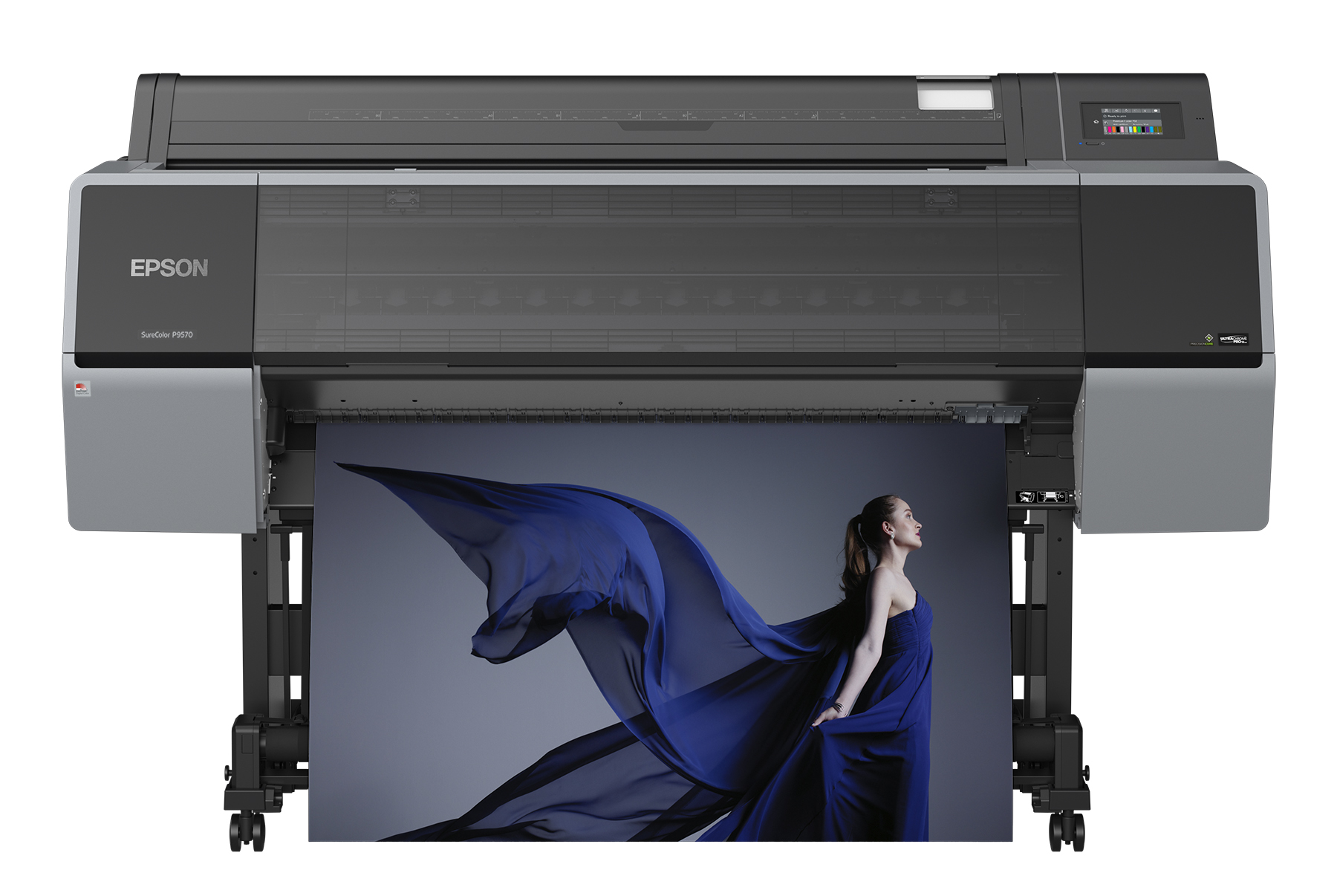 The P7570 and P9570 Epson WideFormat Printers Use 12 Color Inks