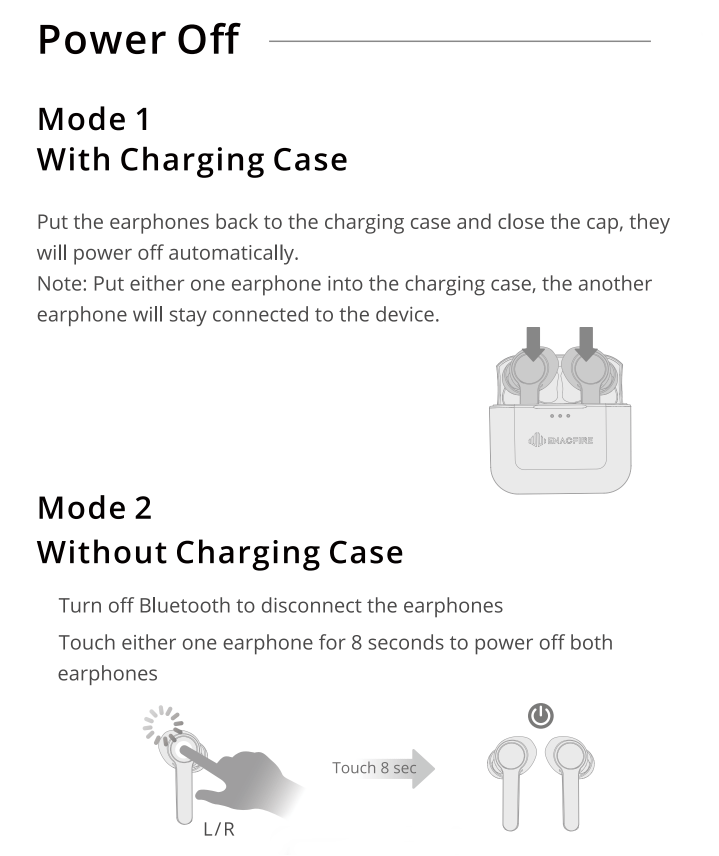 Enacfire F2 Manual | How Can You Use These Earbuds?