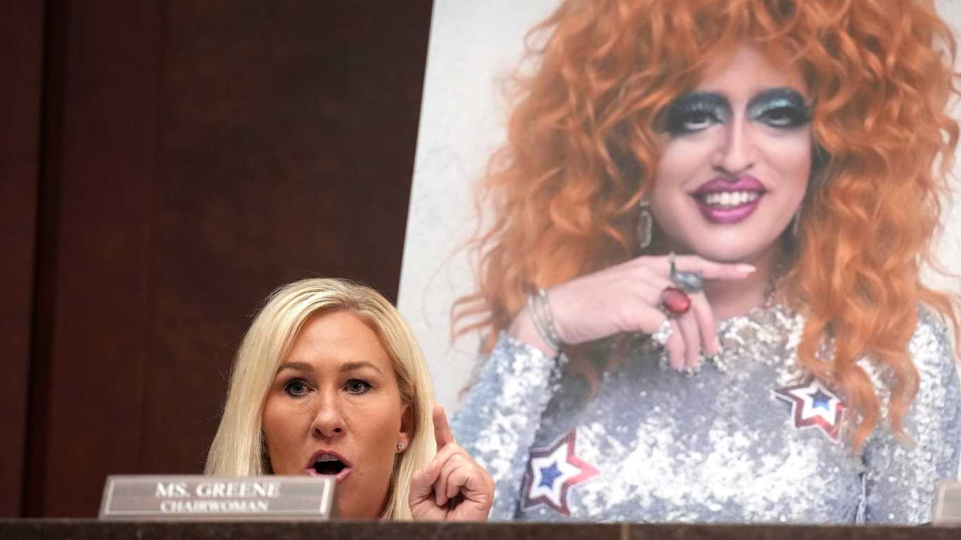 Marjorie Taylor Greene eviscerated by drag queen she called 'repulsive'