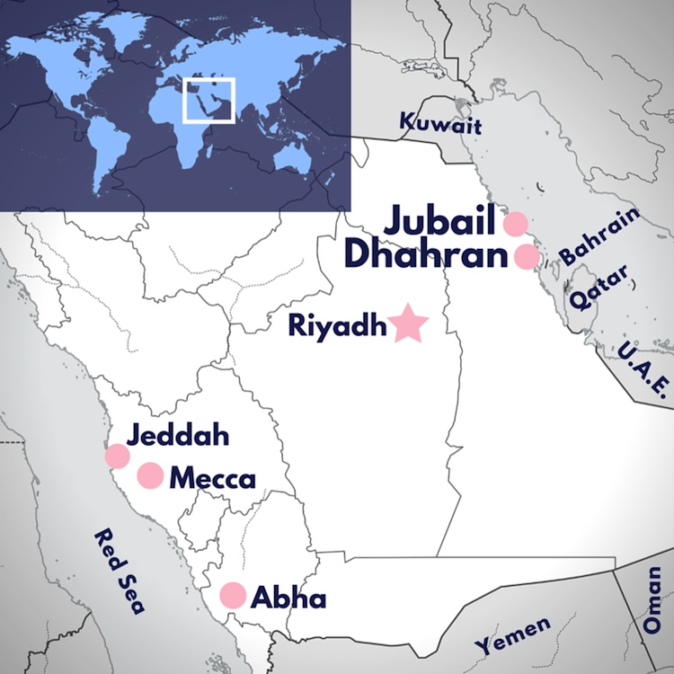 Dhahran, Eastern Province, Saudi Arabia: 2D Maps