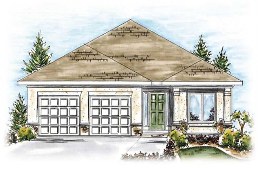 House Plan 1202201 2 Bedroom, 1550 Sq Ft Ranch Southwest Home TPC