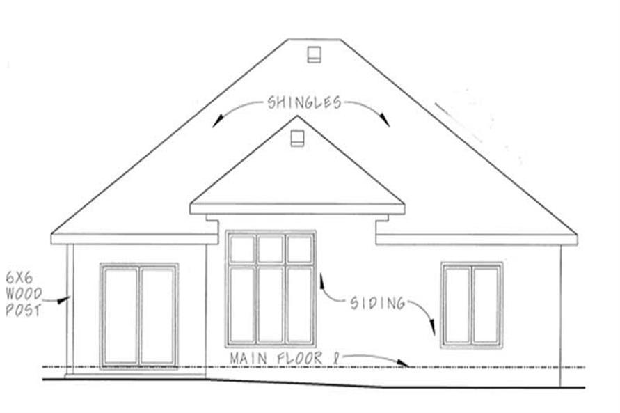 House Plan 1202202 2 Bedroom, 1550 Sq Ft Ranch Traditional Home TPC
