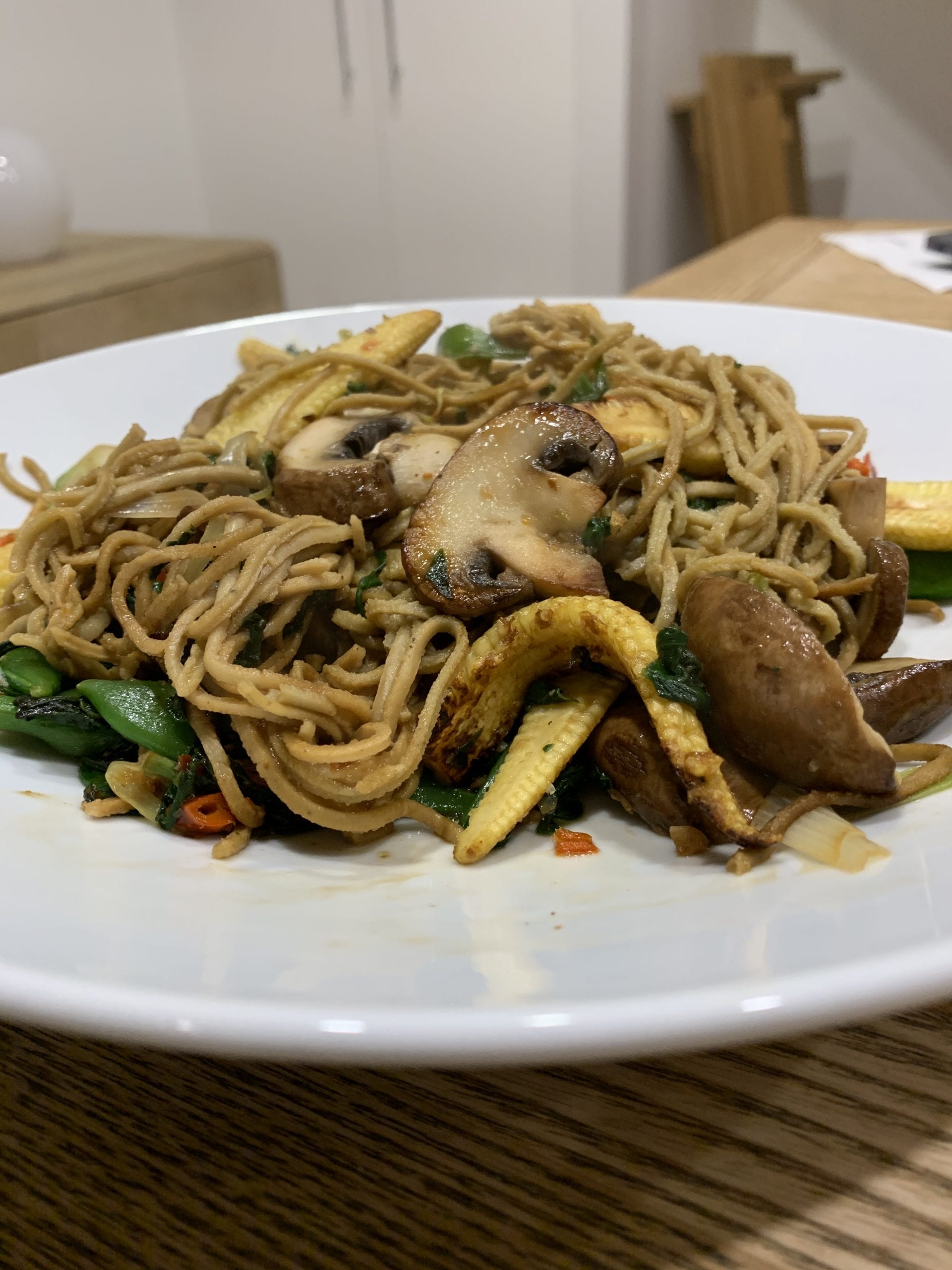 Stir fry with leftovers 1 The Plant based dad