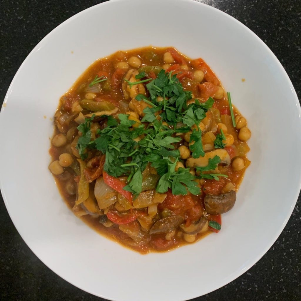 Moroccan Chickpea Tagine The Plant based dad