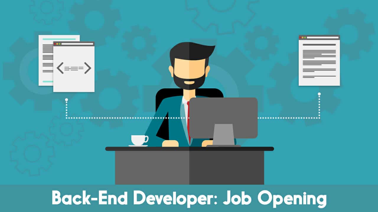Backend developer job opening The Podcast Host