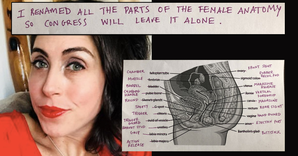 Popular silicon female parts of good quality and at affordable prices you can buy on aliexpress. This Woman Has Renamed All The Part Of The Female Anatomy After Guns So Congress Will Leave It Alone The Poke