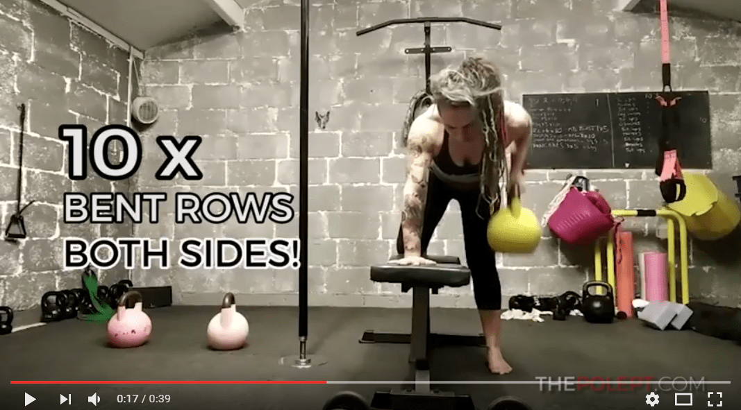 dumbbell exercises for pole The Pole PT