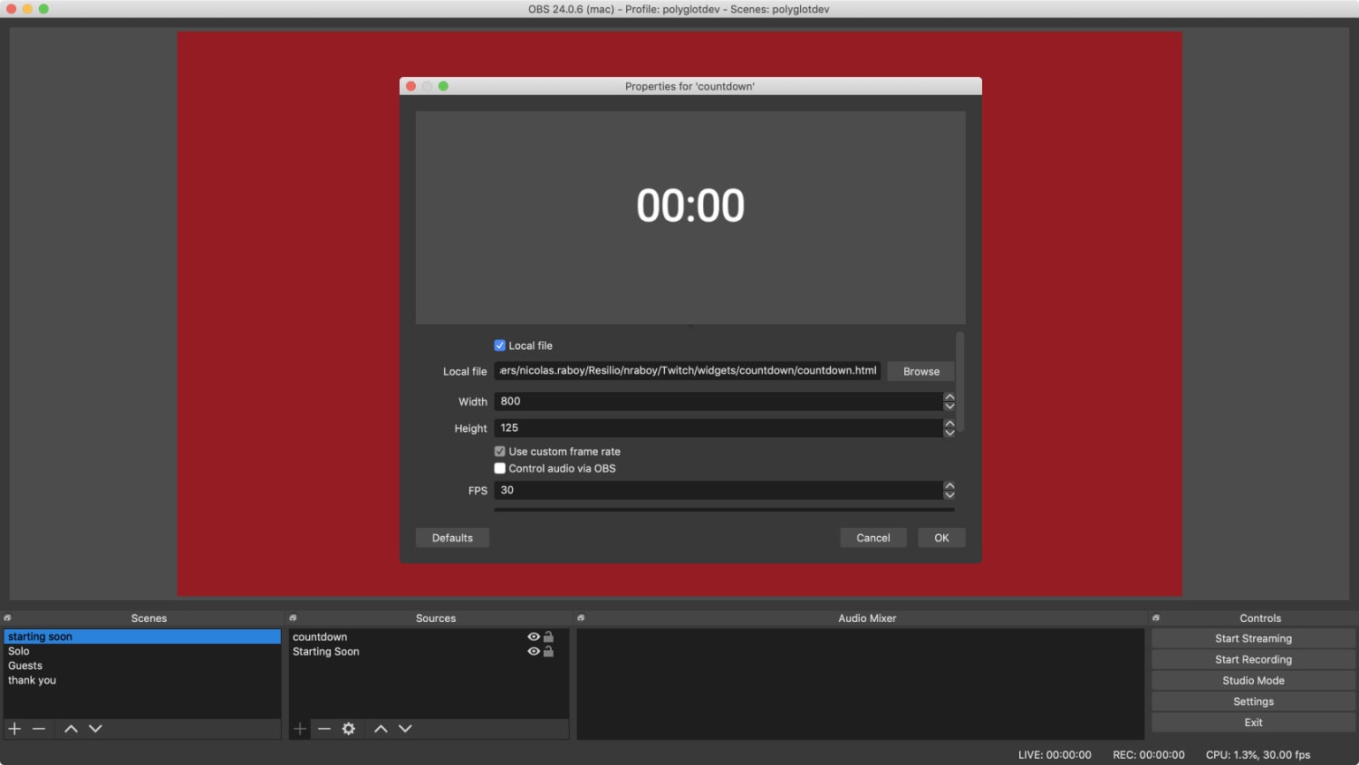 How to Create A Stream Countdown Timer for Twitch with JavaScript