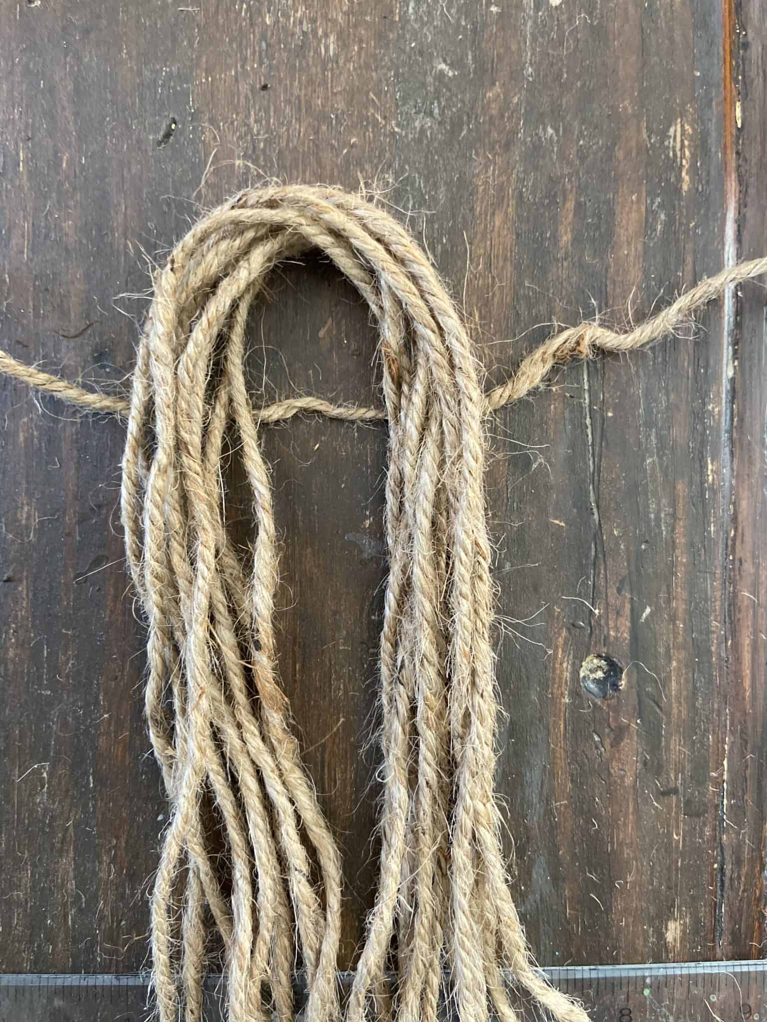 How To Make Jute Tassels The Ponds Farmhouse