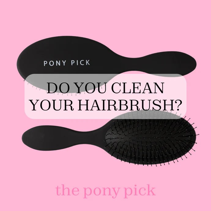 Do You Clean Your Hairbrush? The Pony Pick
