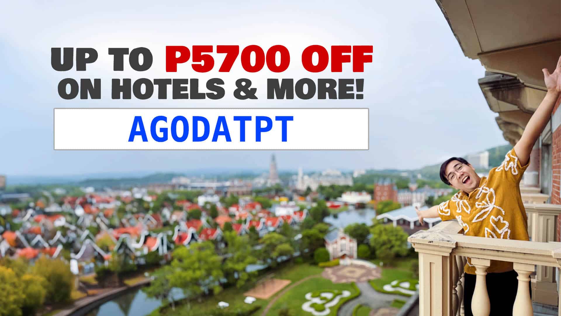 Use Promo Code AGODATPT for as much as 0 (P5700) OFF on Agoda Resorts & Extra!