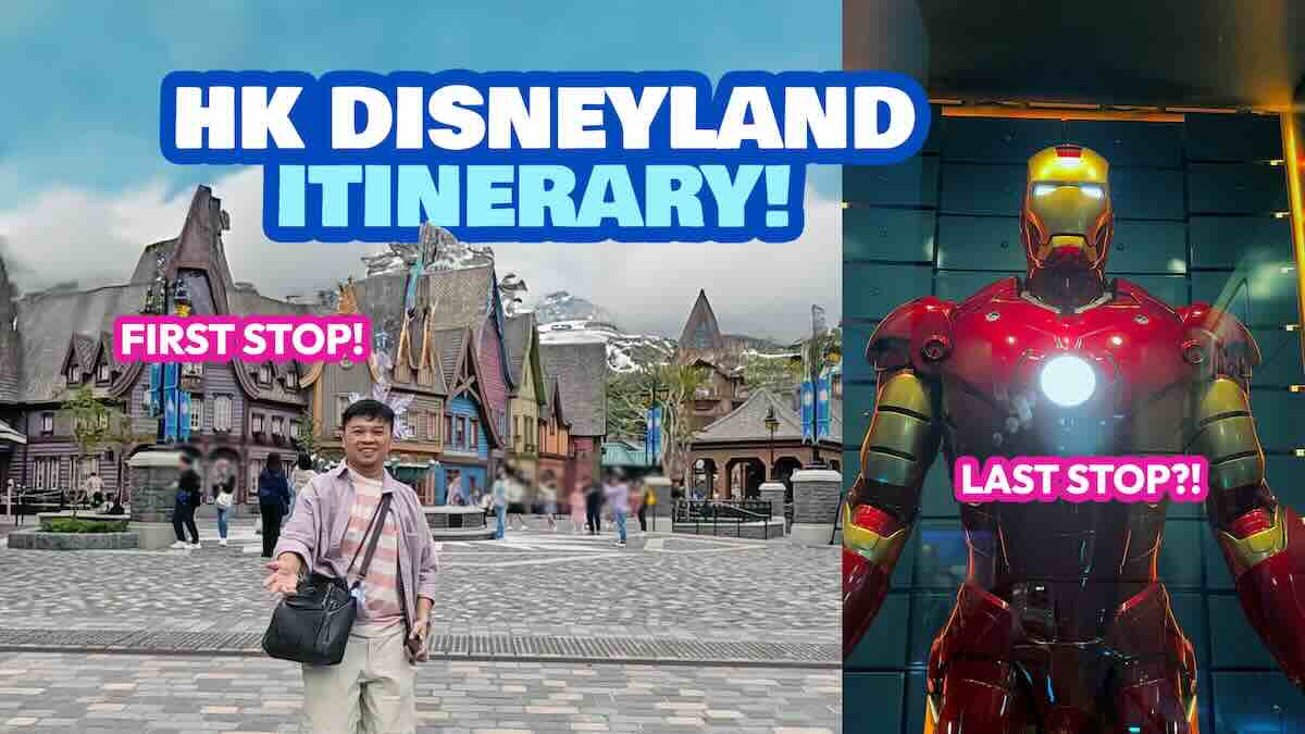 HONG KONG DISNEYLAND Pattern Route & Itinerary