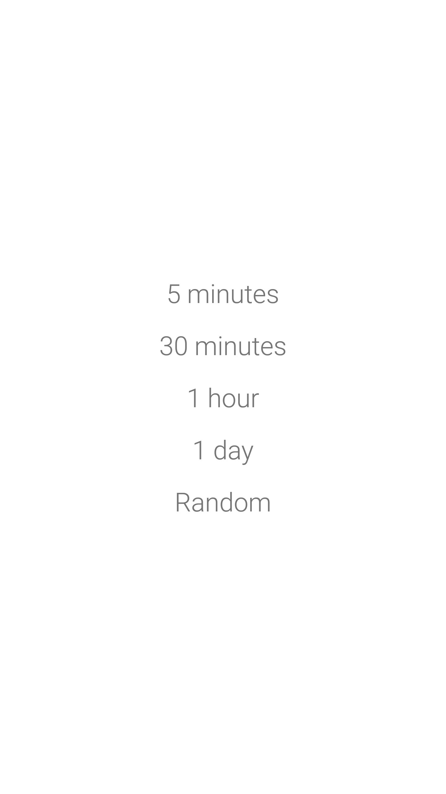 Random Reminder