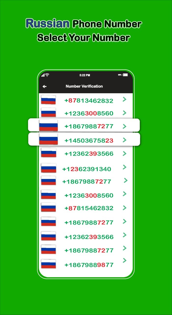 Temporary phone number