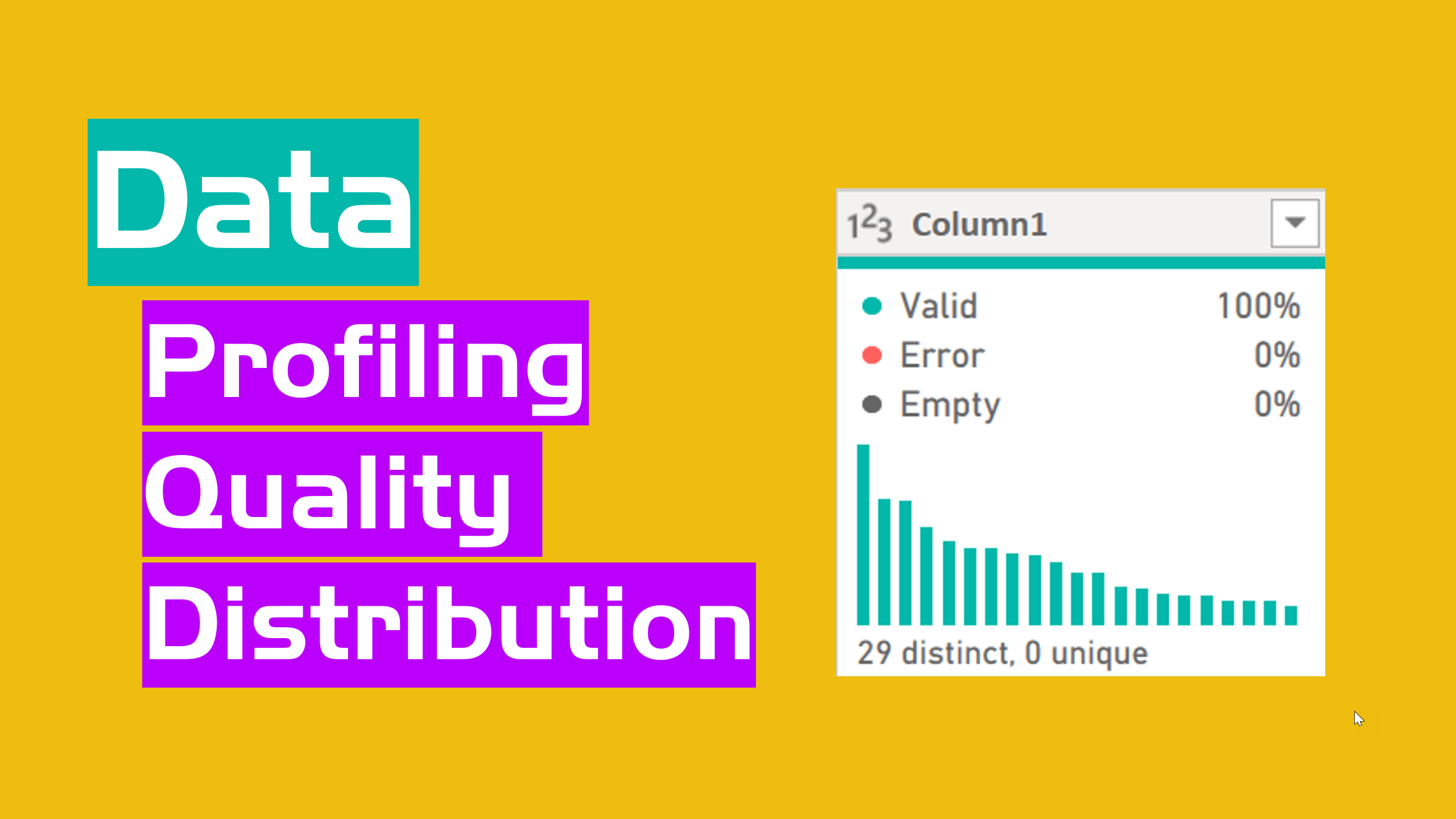 Data Profiling, Quality & Distribution in Power BI / Power Query — The