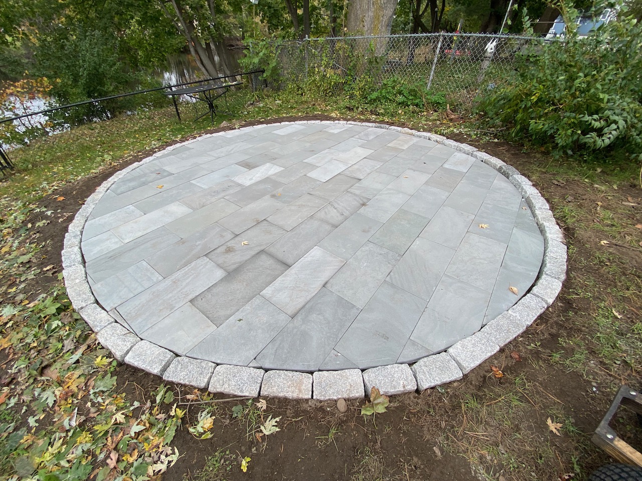 Bluestone patio in Medford