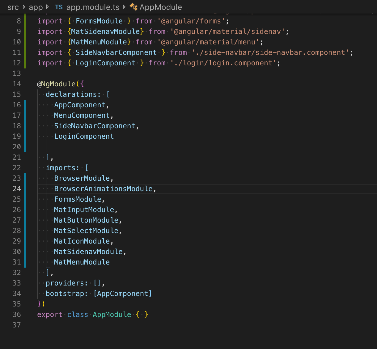 Simple Login with Angular