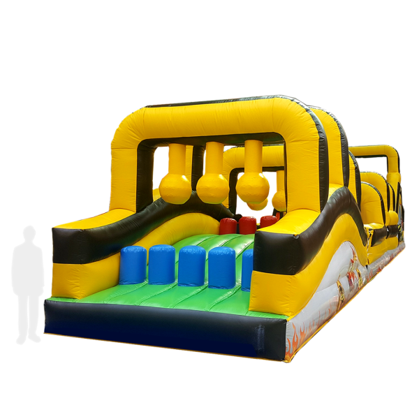 Dragon Playground Inflatable Obstacle Course Giant Inflatable