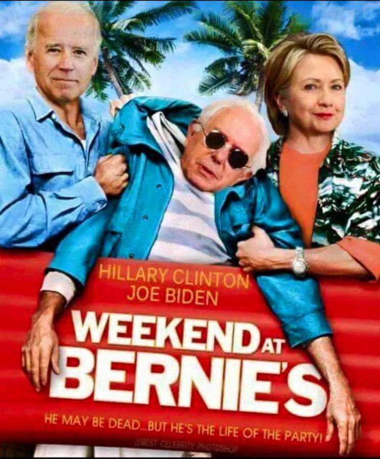 Hillary and Joe's Weekend with Bernie
