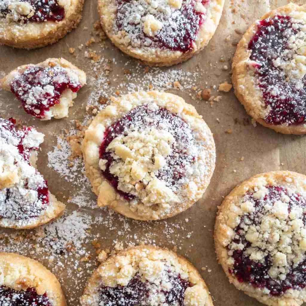 Costco Raspberry Crumble Cookies Easy Copycat Recipe