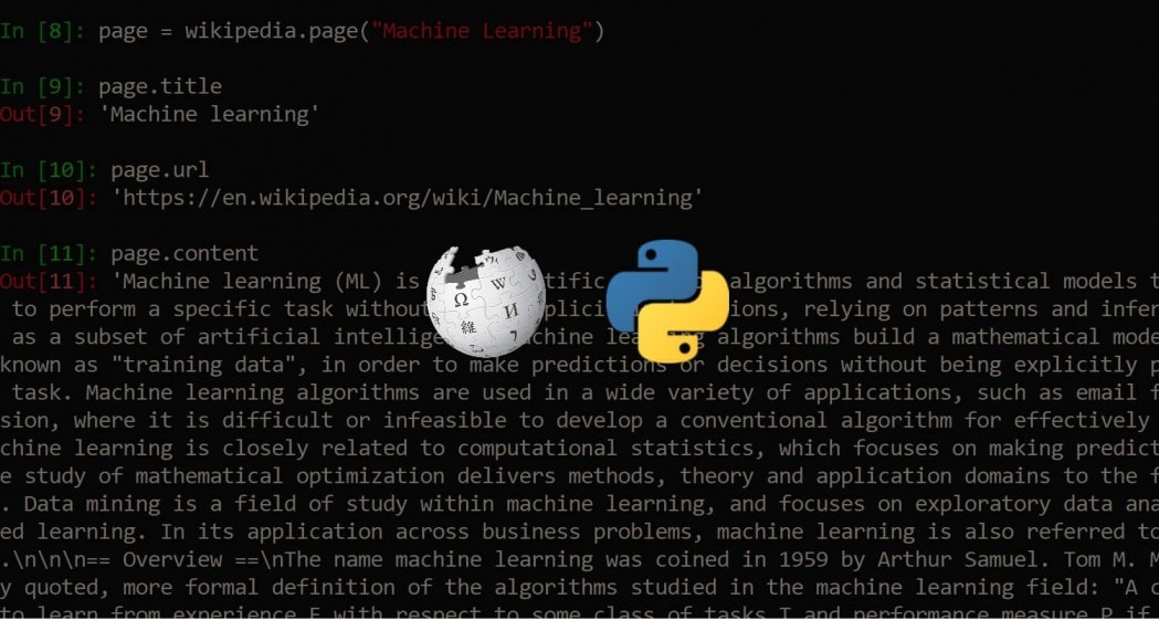 How to Extract Wikipedia Data in Python The Python Code