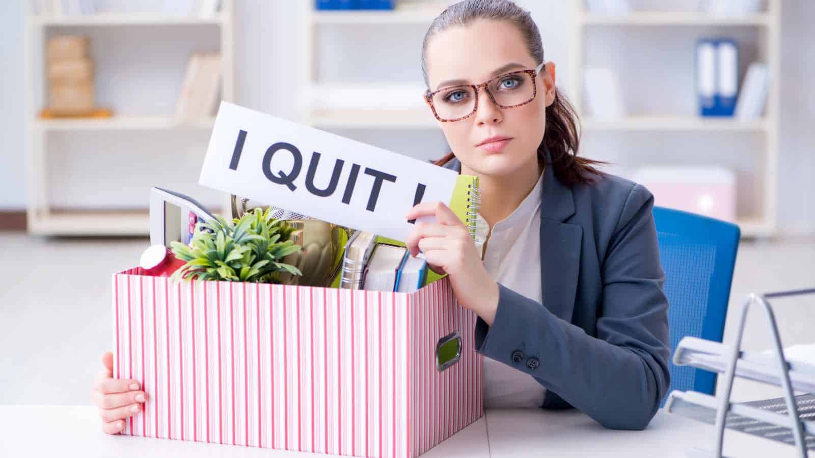 Why Millions Are Suddenly Leaving Their Jobs The Queen Zone